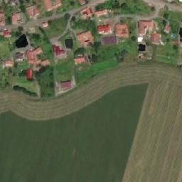 Satellite imagery of [Radíkov u Hranic] water t., CZ