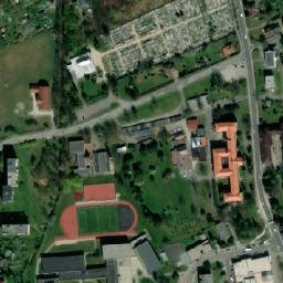 Satellite imagery of [Frýdlant nad Ostravicí] church t., CZ