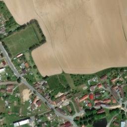Satellite imagery of [Mířkov] church t., CZ