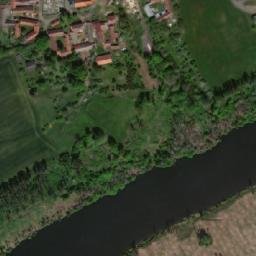 Satellite imagery of [Vojslavice nad Želivkou] church t., CZ