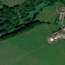 Satellite imagery of [Kaliště] church t., CZ