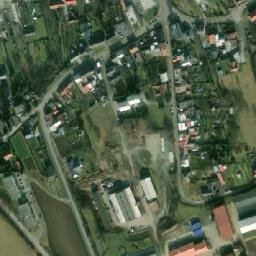 Satellite imagery of [Velká Bystřice] church t., CZ