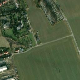 Satellite imagery of [Velká Bystřice] church t., CZ