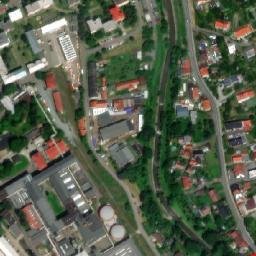 Satellite imagery of TONAK [Nový Jičín-Horní Předměstí] factory chimney, CZ