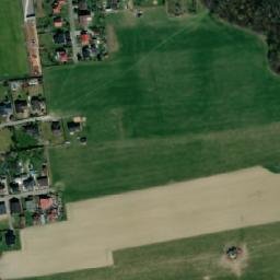 Satellite imagery of [Kozlovice] church t., CZ