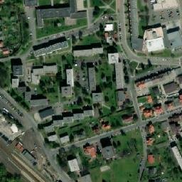 Satellite imagery of [Frýdlant nad Ostravicí] church t., CZ