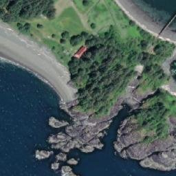 Satellite imagery of Yuquot Point, CA
