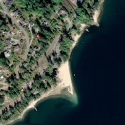 Satellite imagery of Cedar Point, CA