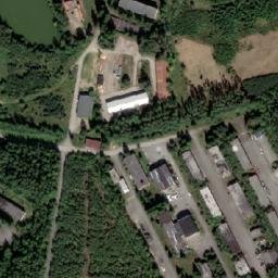 Satellite imagery of [Rožmitál pod Třemšínem] factory chimney, CZ