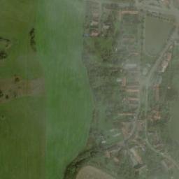 Satellite imagery of [Milešov nad Vltavou] church t., CZ