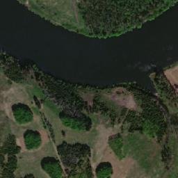 Satellite imagery of [Vojslavice nad Želivkou] church t., CZ