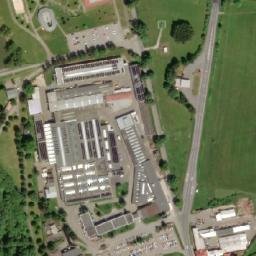 Satellite imagery of Tokoz [Žďár nad Sázavou-Zámek Žďár] factory chimney, CZ