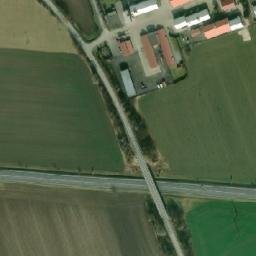 Satellite imagery of Husův sbor [Velká Bystřice] church t., CZ