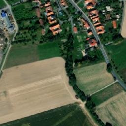 Satellite imagery of [Olšovec] municipal hall t., CZ