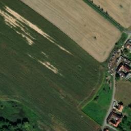 Satellite imagery of [Bělotín] church t., CZ