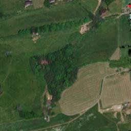 Satellite imagery of [Kozlovice] church t., CZ