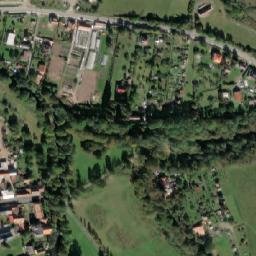 Satellite imagery of [Blovice] church t., CZ