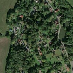 Satellite imagery of [Nové Mitrovice] church t., CZ
