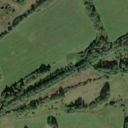 Satellite imagery of [Nové Mitrovice] church t., CZ