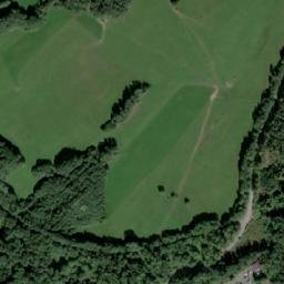 Satellite imagery of [Rožmitál pod Třemšínem] factory chimney, CZ