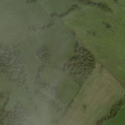 Satellite imagery of [Milešov nad Vltavou] church t., CZ