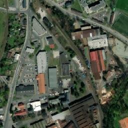 Satellite imagery of [Frýdlant nad Ostravicí] former factory chimney, CZ