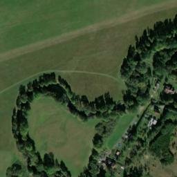 Satellite imagery of Sv. Ambrož [Přeštice] church t., CZ