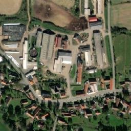 Satellite imagery of [Řenče] church t., CZ