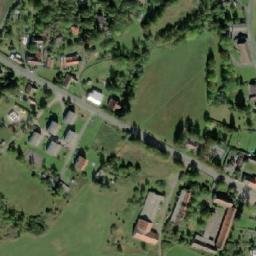 Satellite imagery of [Nové Mitrovice] church t., CZ