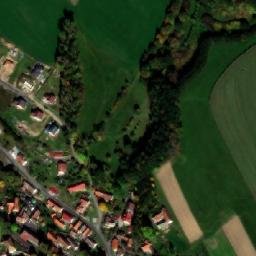 Satellite imagery of [Onšov] church t., CZ