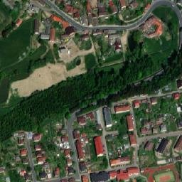 Satellite imagery of [Přibyslav] old gothic outlook t., CZ
