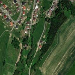 Satellite imagery of [Velká Losenice] church t., CZ