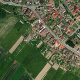 Satellite imagery of [Velká Losenice] church t., CZ