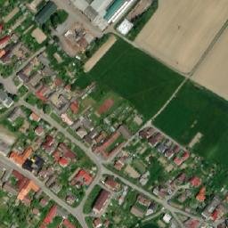 Satellite imagery of [Velká Losenice] church t., CZ