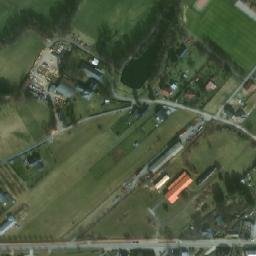 Satellite imagery of [Velký Újezd] church t., CZ