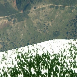 Satellite imagery of P3, SK