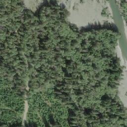 Satellite imagery of Alone Mountain, CA