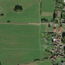 Satellite imagery of [Nové Mitrovice] church t., CZ