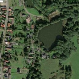 Satellite imagery of [Nové Mitrovice] church t., CZ