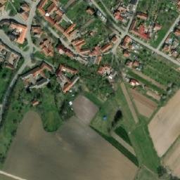 Satellite imagery of [Cetkovice] church t., CZ