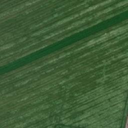 Satellite imagery of sv. Leonard [Hněvotín] church t., CZ