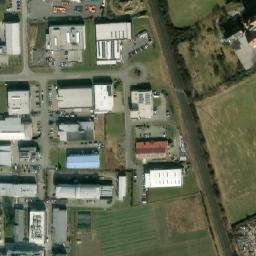 Satellite imagery of [Olomouc-Holice] former sugar factory chimney, CZ