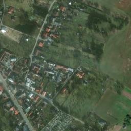 Satellite imagery of [Velký Újezd] church t., CZ