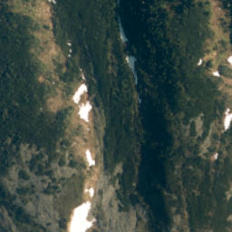 Satellite imagery of cairn, PL