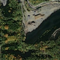 Satellite imagery of Černý vrch [Hostouň-Svržno] quarry, CZ