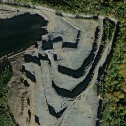 Satellite imagery of Černý vrch [Hostouň-Svržno] quarry, CZ