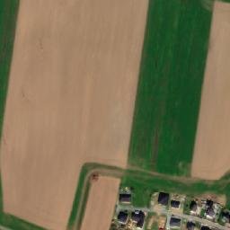 Satellite imagery of [Senožaty] church t., CZ