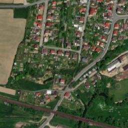 Satellite imagery of [Přibyslav] old gothic outlook t., CZ