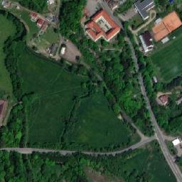 Satellite imagery of [Přibyslav] old gothic outlook t., CZ