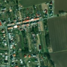 Satellite imagery of sv. Leonard [Hněvotín] church t., CZ